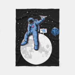Der Astronaut Vermisst Fleecedecke