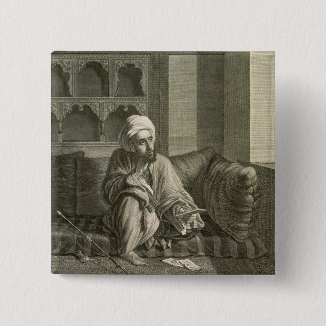 Der Astronom, den Kostümen von des Volumen-II und Button (Vorderseite)