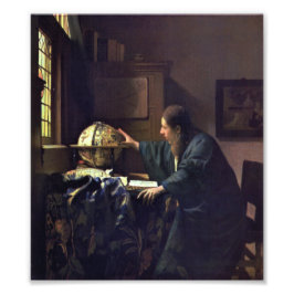 Der Astronom von Johannes Vermeer Fotodruck