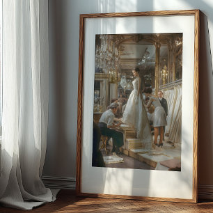 Der Atelier: Eine zeitlose Haute-Couture Poster