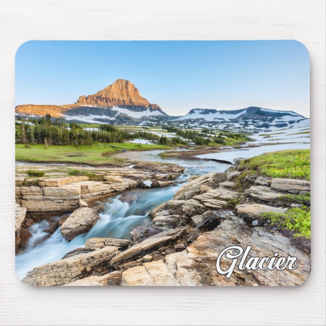 Der atemberaubende Gletscherpark Montana Mousepad (Vorne)