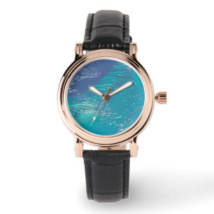 Der Atlantik vor der Küste der Bahamas Armbanduhr