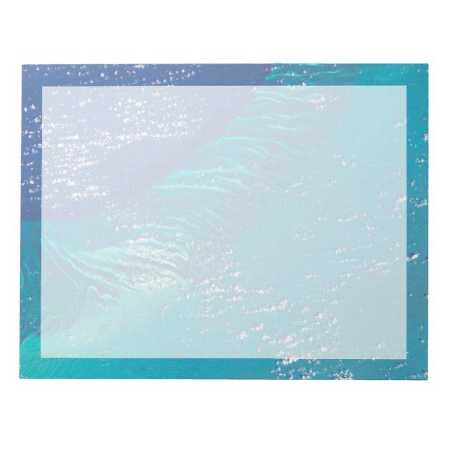 Der Atlantik vor der Küste der Bahamas Notizblock (Vorderseite)