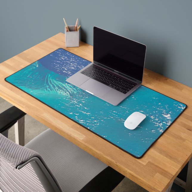 Der Atlantik vor der Küste der Bahamas Schreibtischunterlage (Büro 2)