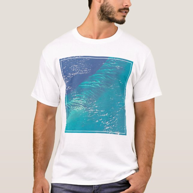 Der Atlantik vor der Küste der Bahamas T-Shirt (Vorderseite)