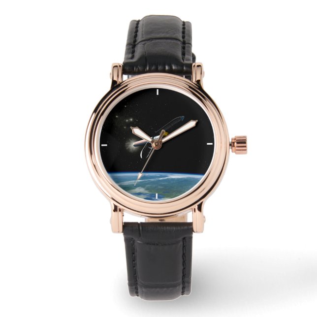 Der Atlas V541 startet im Orbit. Armbanduhr (Vorderseite)