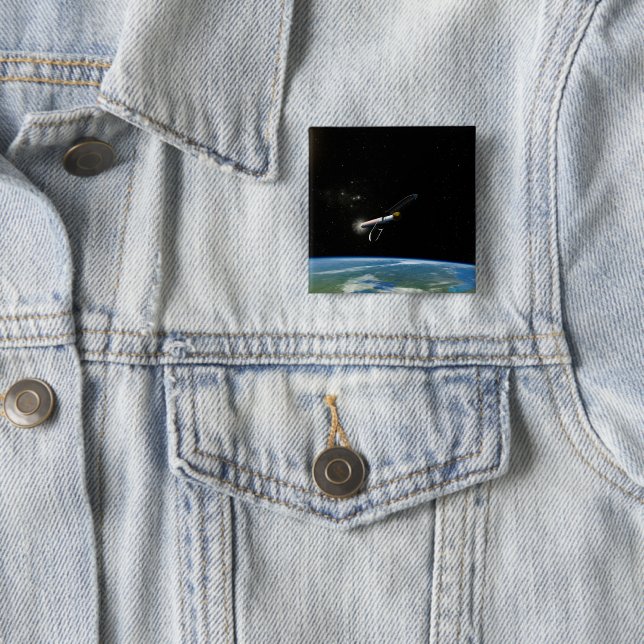 Der Atlas V541 startet im Orbit. Button (Beispiel)