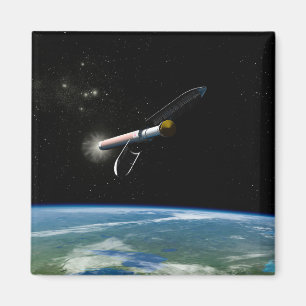 Der Atlas V541 startet im Orbit. Magnet