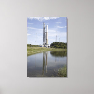 Der Atlas V/Centaur kommt auf dem Leinwanddruck