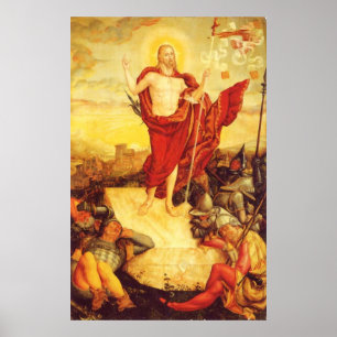 Der-Auferstandene durch Lucas Cranach (1558) Poster