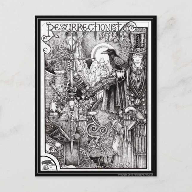 Der Aufersteher Postkarte (Vorderseite)