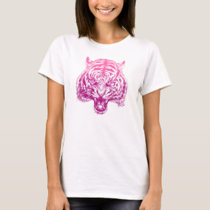 Der auffallende der Flowy Hand gezeichneten T-Shirt