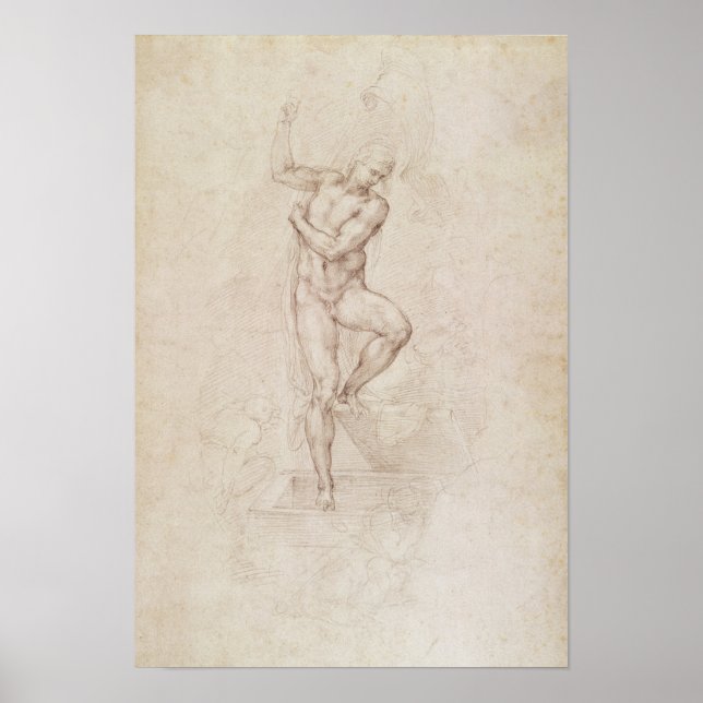 Der aufgeweckte Christus Poster (Vorne)