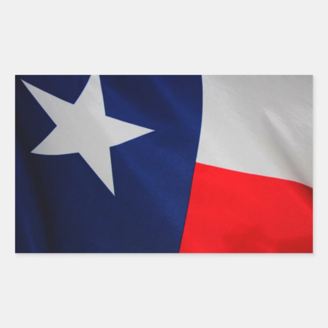 Der Aufkleber für die Texas-Flagge (Vorderseite)