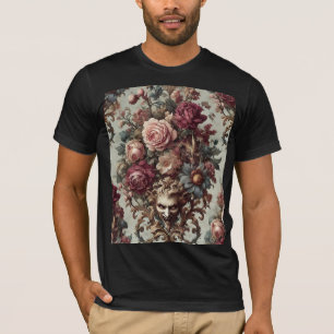 🌺 Der Aufruhr zur Blüte – Gothic Wearable Art T-Shirt