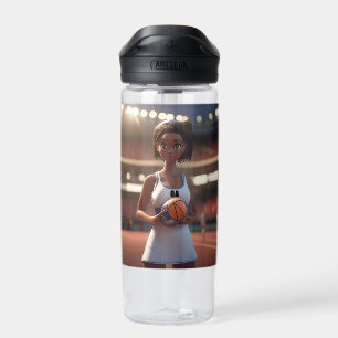 Der Aufstieg des braunhäutigen Netballspielers Trinkflasche