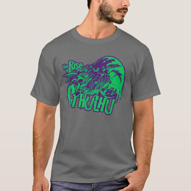 Der Aufstieg von Cthulhu T-Shirt (Vorderseite)