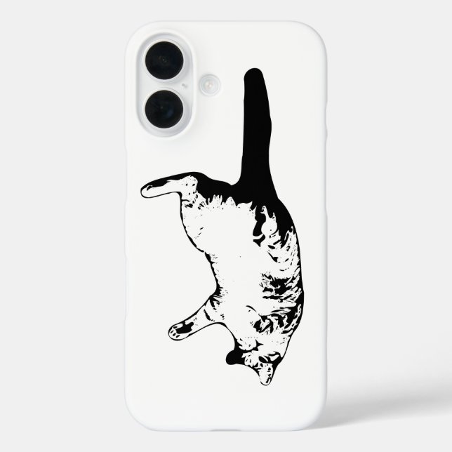 Der Aufwärtstrend in feiner Details iPhone 16 Hülle (Rückseite)