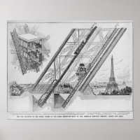 Der Aufzug Otis im Eiffelturm