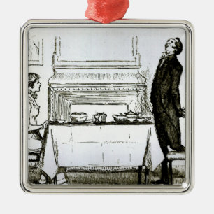 Der Aufzug seiner Gefühle Ornament Aus Metall