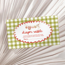 Der Augapfel unseres Baby Shower Windel Raffle