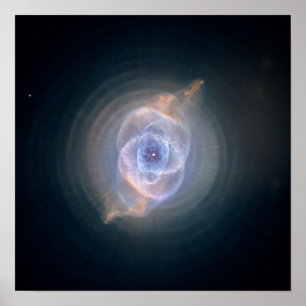 Der Augennebel der Katze: Der sterbende Star schaf Poster