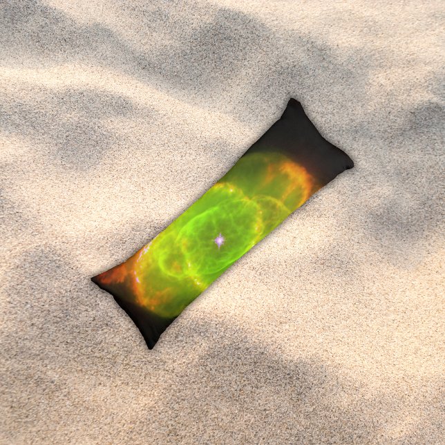 Der Augennebel der Katze grün | Seitenschläferkissen (Von Creator hochgeladen)