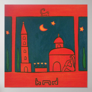 Der Ausblick von Santo Spirito 2002 Poster