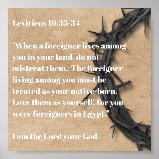 Der Ausländer Poster (Vorne)