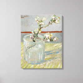 Der Ausstoß von Mandeln in einem Glas von Van Gogh Leinwanddruck