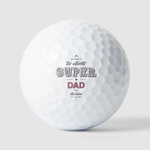 Der authentische Super Papa Golfball