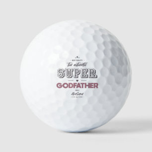 Der authentische Supergott Golfball