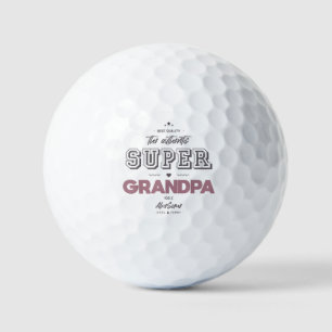 Der authentische Supergroßvater Golfball