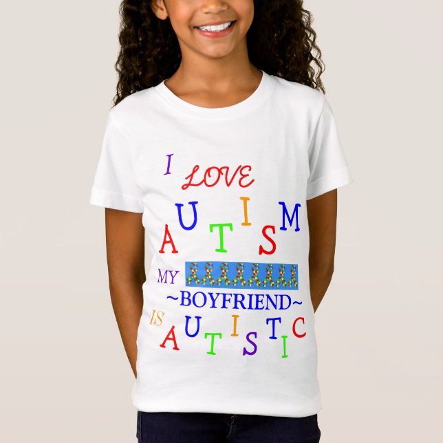 Der Autismus-Liebe des Mädchens! ~ Jugend-T - T-Shirt (Vorderseite)