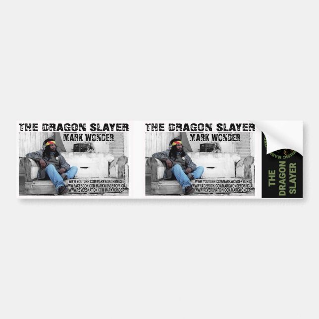 Der Autoaufkleber Dracheslayer-MWM (Vorne)