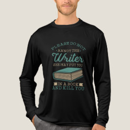 Der Autor-Gag darf nicht beleidigt werden Tri-Blend Shirt