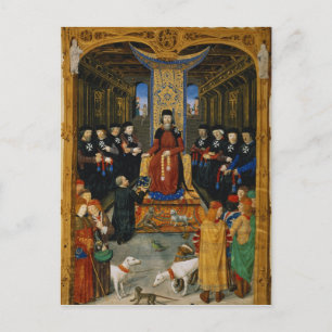 Der Autor widmet sein Buch Postkarte