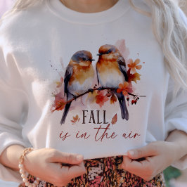 DER AUTUMNTHEMATISCHE FALL IN DEN LUFTVÖGELN SWEATSHIRT