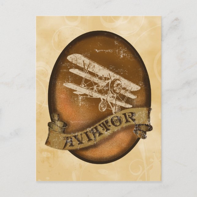 Der Aviator Postkarte (Vorderseite)