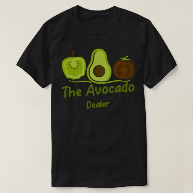 Der Avocado-Händler 1 T-Shirt (Design vorne)