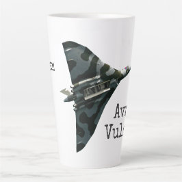 Der Avro Vulkan im Flug, personalisierter Name gro Milchtasse