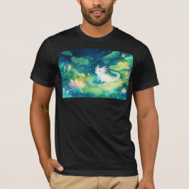 Der Axolotl Secret Garden T-Shirt