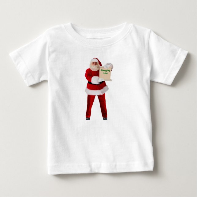 Der Babyclub des Weihnachtsmanns Baby T-shirt (Vorderseite)