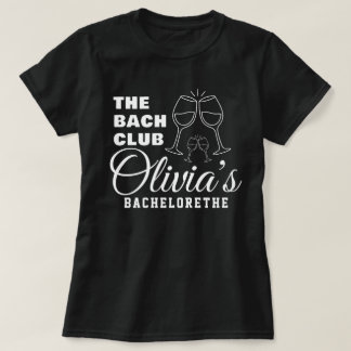 Der Bach Club Junggesellinnenabschied-Shirt,Jungge T-Shirt