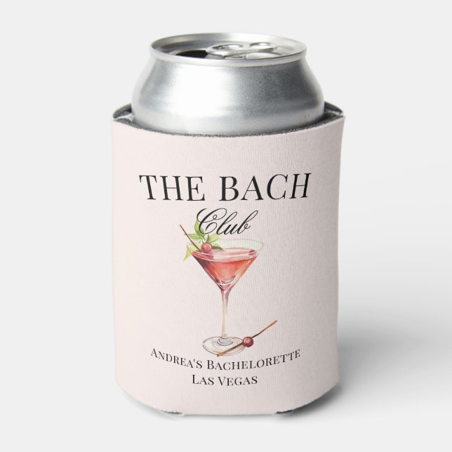 Der Bach Cosmo Cocktail Luxus Sozialclub Dosenkühler (Kanne Vorderseite)