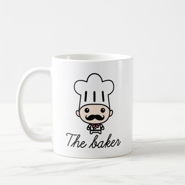 Der Bäcker Kaffeetasse (Links)