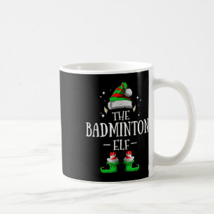 Der Badminton-Elf-Passende-Familiengruppen-Weihnac Kaffeetasse