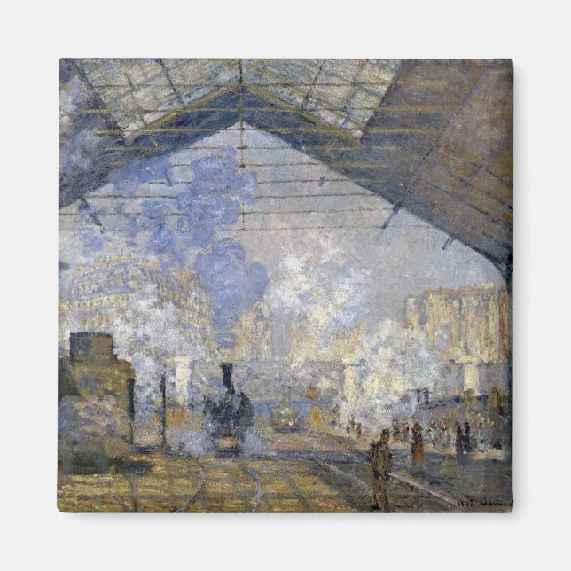 Der Bahnhof Saint-Lazare, Monet Magnet (Vorne)