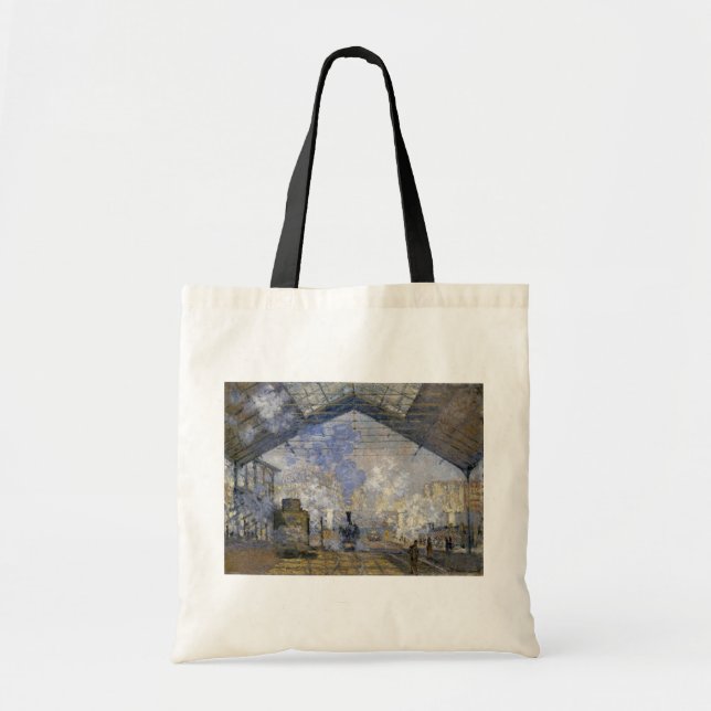 Der Bahnhof Saint-Lazare, Monet Tragetasche (Vorne)