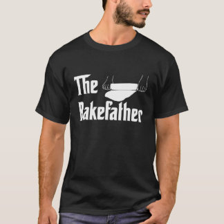 Der Bakefather Funny Vater Männer backen Brot Kuch T-Shirt
